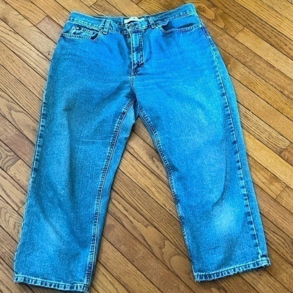 Tommy Hilfiger Women's Jeans - Size 12, Classic Blue Denim